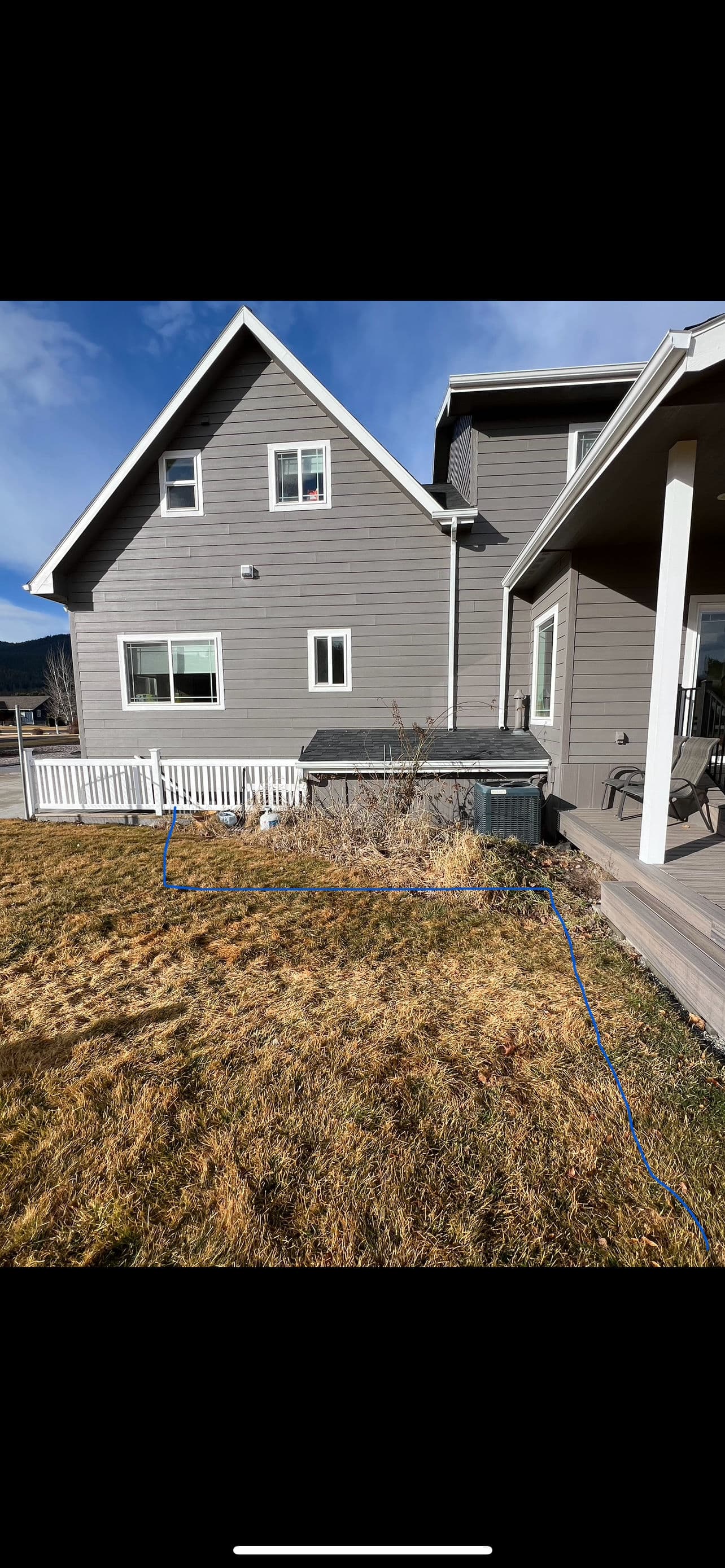 Stamped Concrete Hot Tub Pad Turns Bare Backyard Into Usable Space image