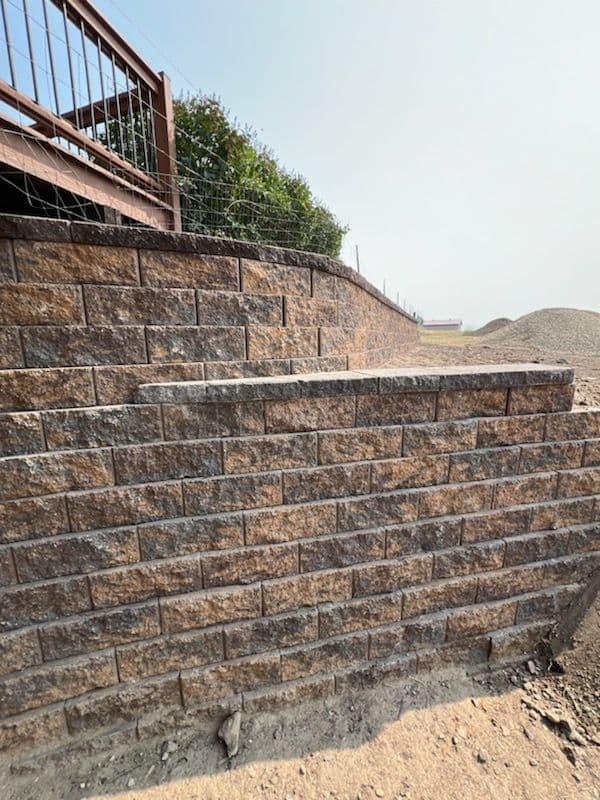 Project Expertly Crafted Retaining Walls Enhance Landscape image