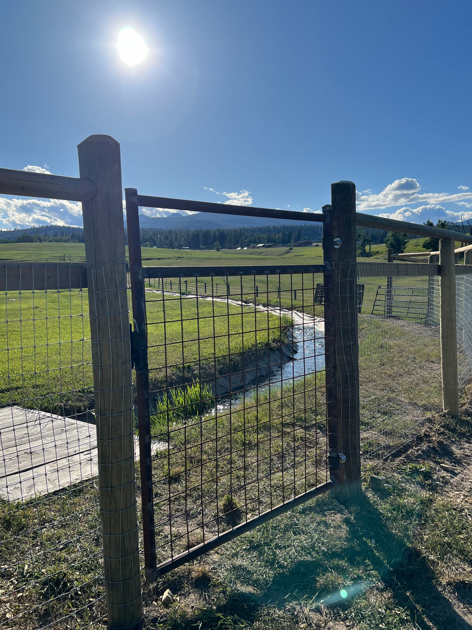 Wood Fence and Custom Metal Gates Built for Security and a Clean Look image